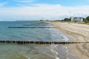 Baltic sea beach in summer, Heiligendam, Baltic Sea, Western Pomerania, Mecklenburg-Vorpommern, Germany Baltic sea beach in summer, Heiligendam, Baltic Sea, Western Pomerania, Mecklenburg-Vorpommern, Germany